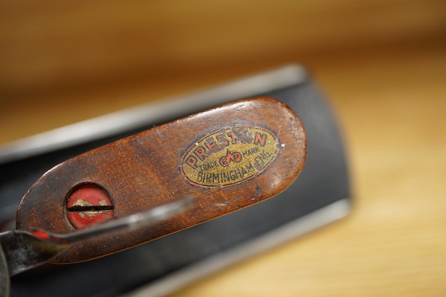 A Preston, Birmingham No.12 jack plane with 15” sole